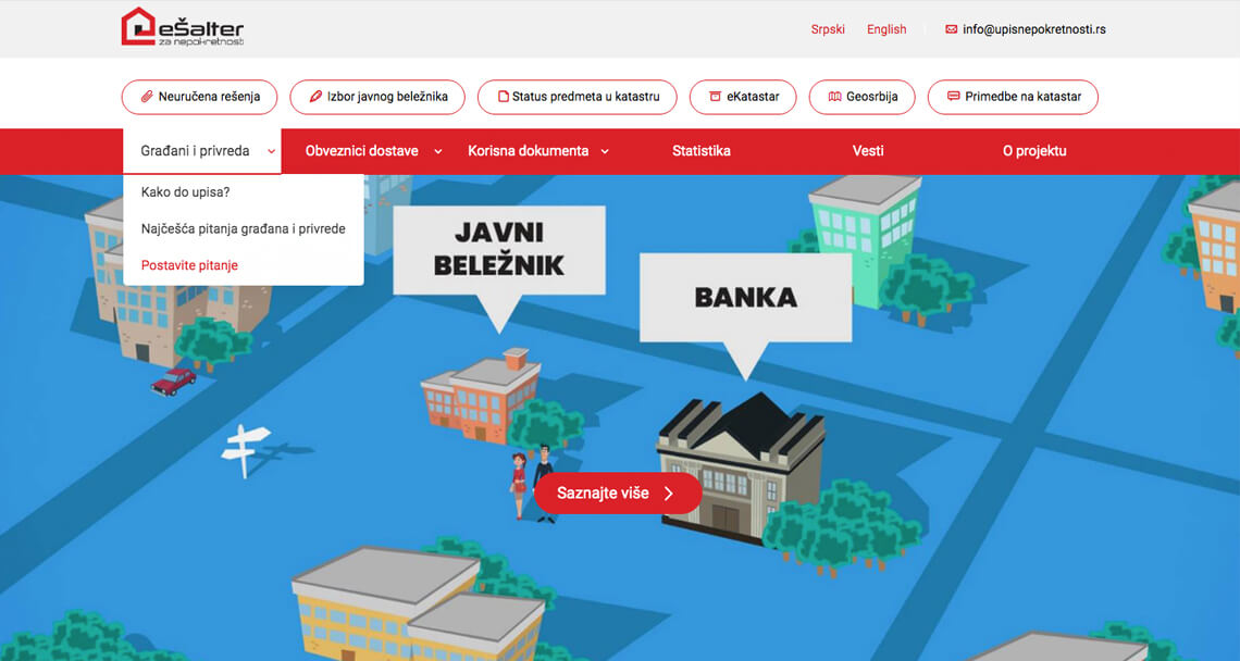 Zea Stim R&D - Izrada web sajta - eŠalter